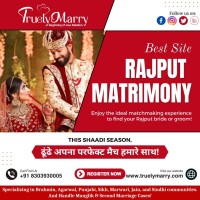 Find Your Perfect Rajput Match on TruelyMarry Rajput Matrimonial Site